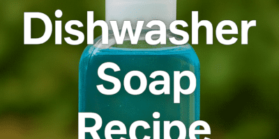 Dishwasher Soap Recipe