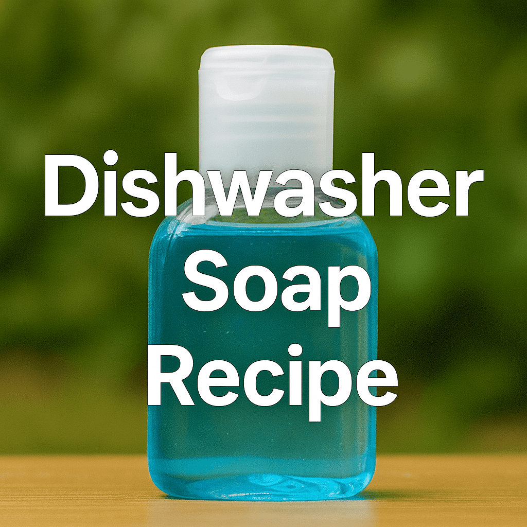 Dishwasher Soap Recipe