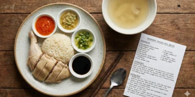Hainanese Chicken Rice Recipe