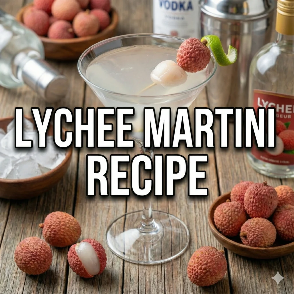 Lychee Martini Recipe