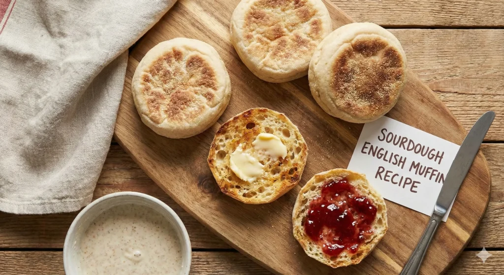 sourdough-english-muffin-recipe