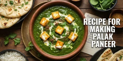 palak paneer recipe