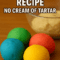 Playdough Recipe No Cream of Tartar